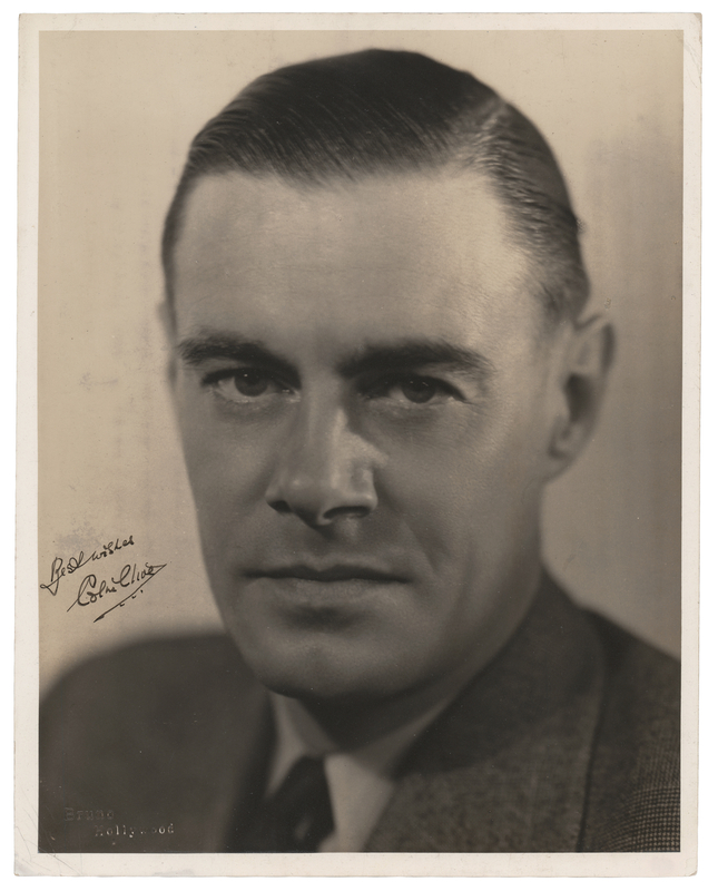 Lot 527 Frankenstein: Colin Clive Signed Photograph