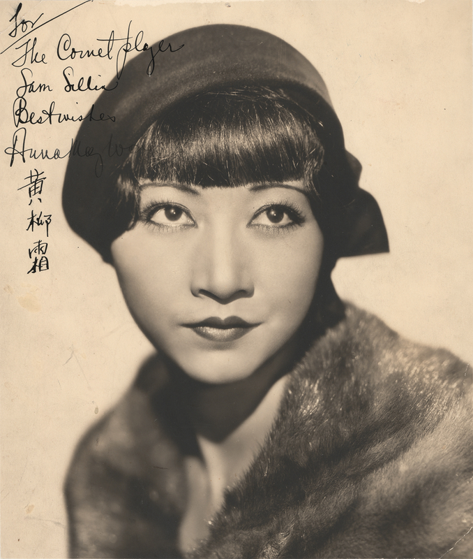 Lot 746 Anna May Wong Signed Photograph