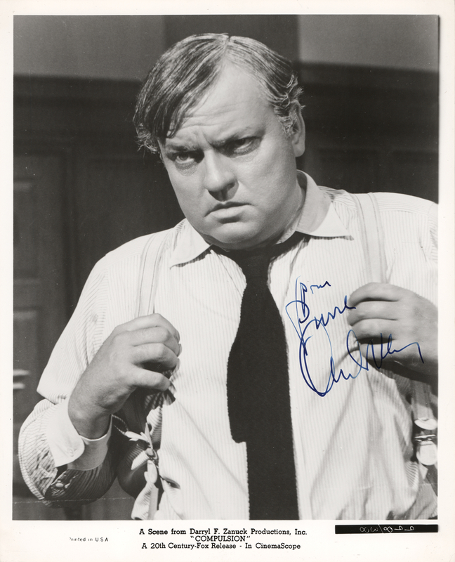 Lot 738 Orson Welles Signed Photograph