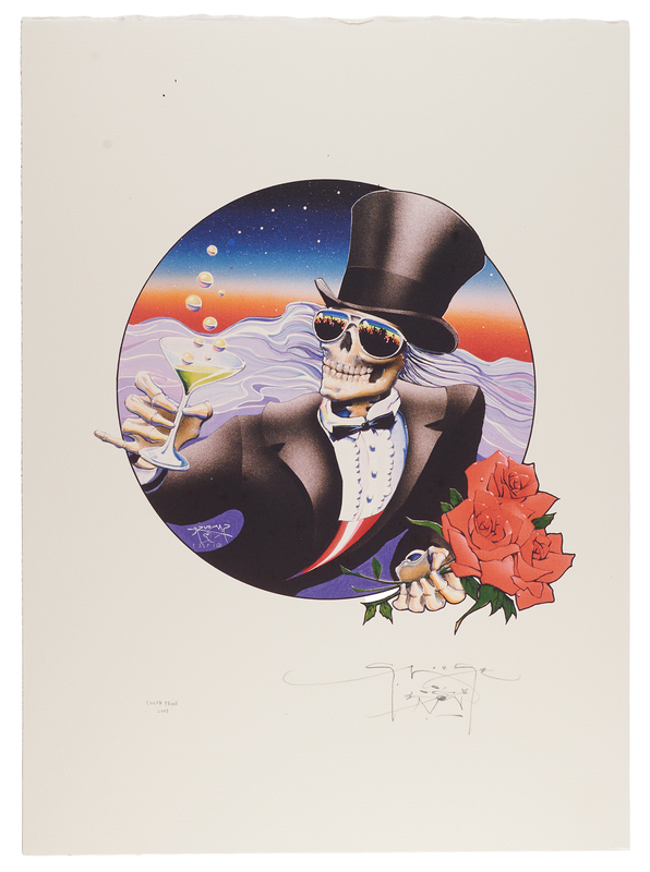 Lot 409 Grateful Dead: Stanley Mouse Signed Color Proof Print - 'One More Saturday Night'