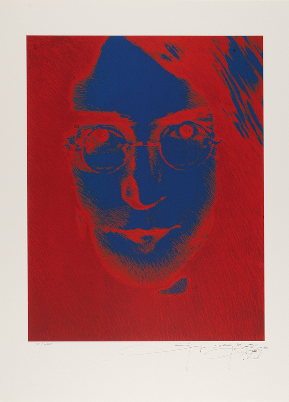 Lot 416 John Lennon: Stanley Mouse Signed Print (Ltd. Ed. #101/500)