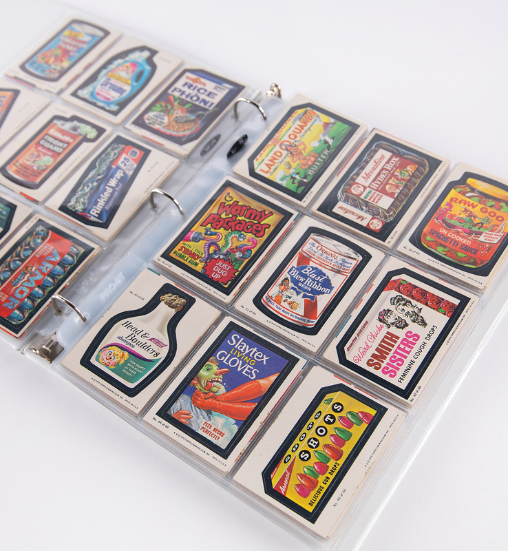 Lot 451 1979-1980 Topps Wacky Complete Sticker Card Set