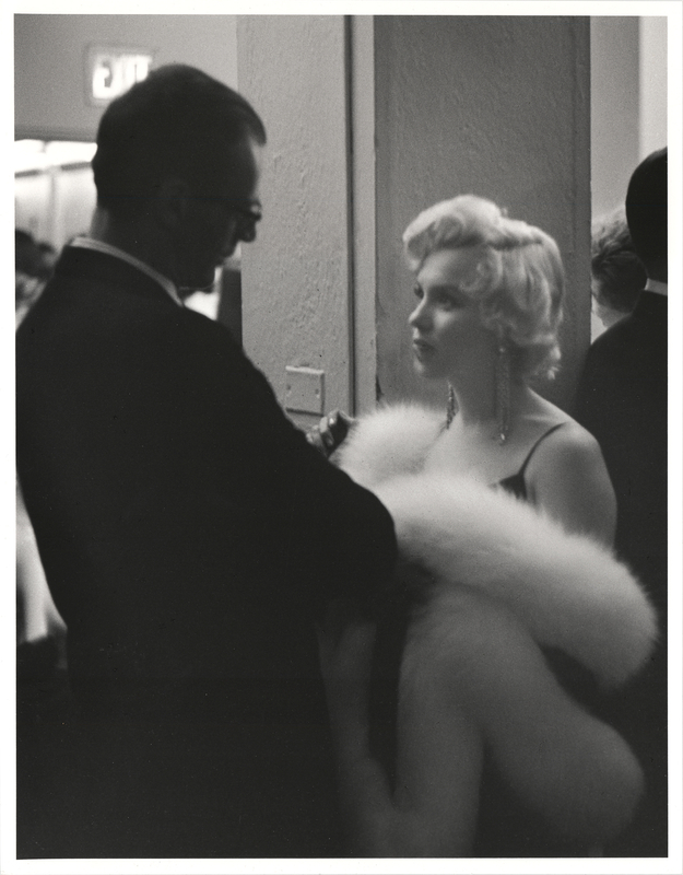 Lot 655 Marilyn Monroe and Arthur Miller Original Oversized Photographic Print by Roy Schatt