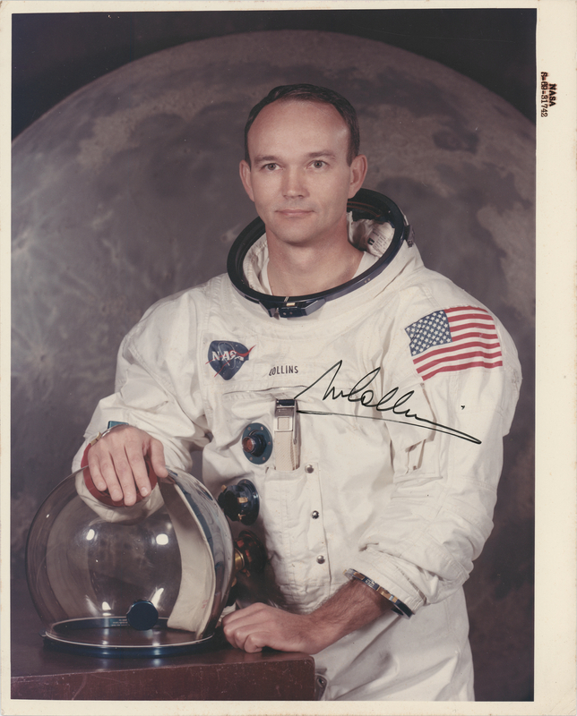 Lot 260 Michael Collins Signed Photograph