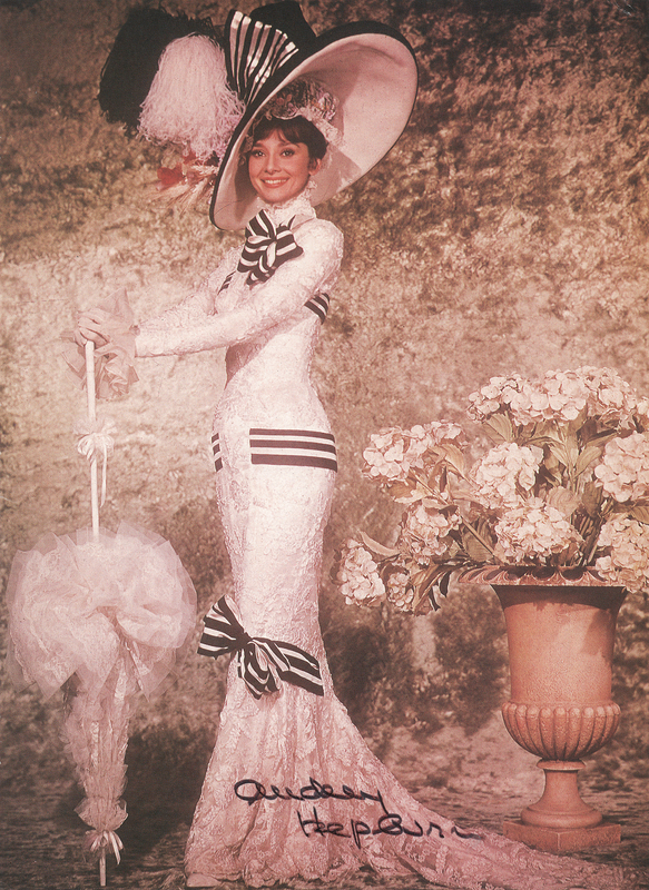 Lot 556 Audrey Hepburn Signed Photograph as Eliza Doolittle from My Fair Lady