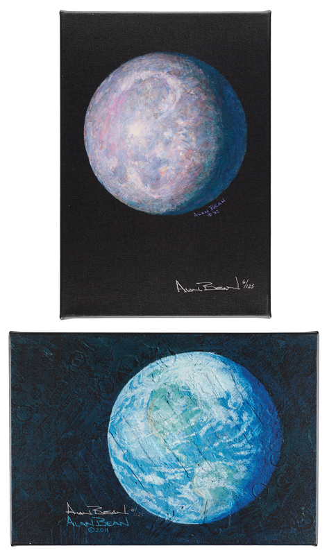 Lot 261 Alan Bean (2) Signed Giclee Prints (Ltd. Ed. #6/125)
