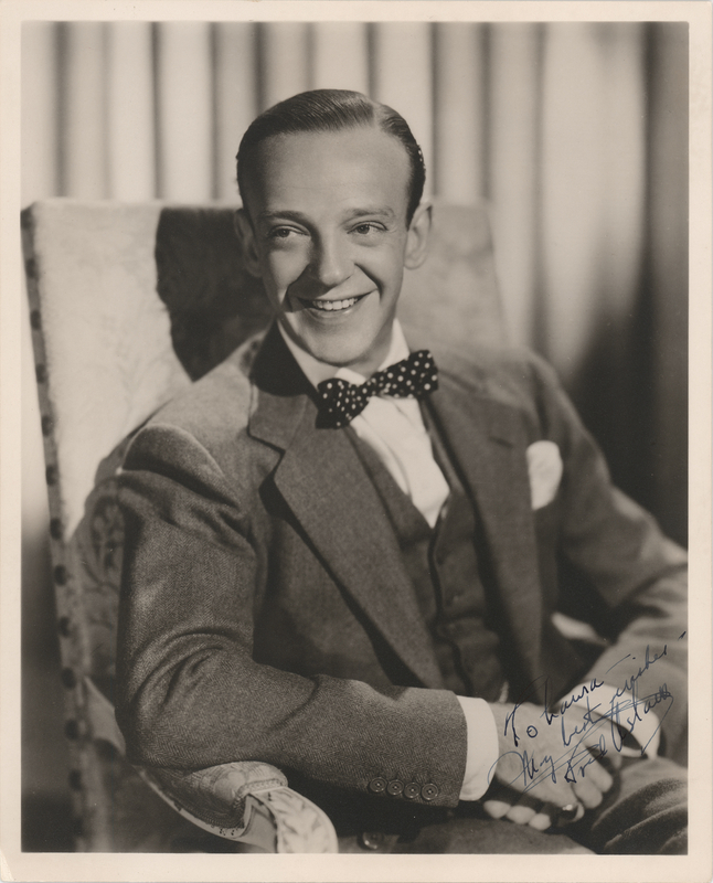 Lot 459 Fred Astaire Signed Photograph
