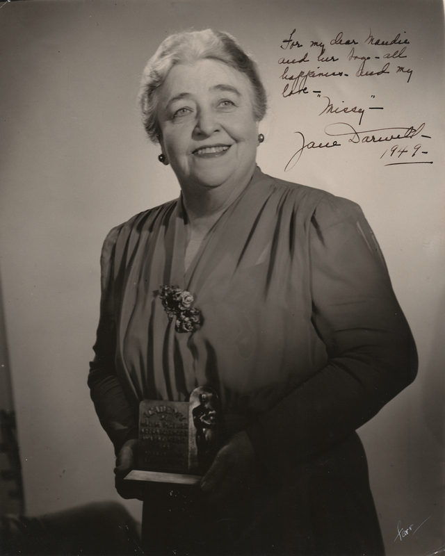 Lot 509 Jane Darwell Signed Photograph