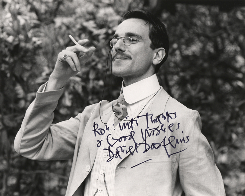 Lot 512 Daniel Day-Lewis Signed Photograph