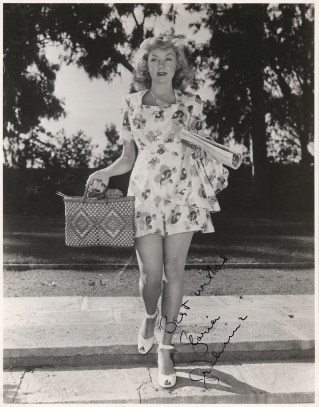 Lot 536 Gloria Grahame Signed Photograph