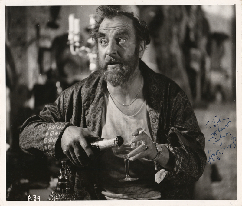 Lot 541 Hugh Griffith Signed Photograph