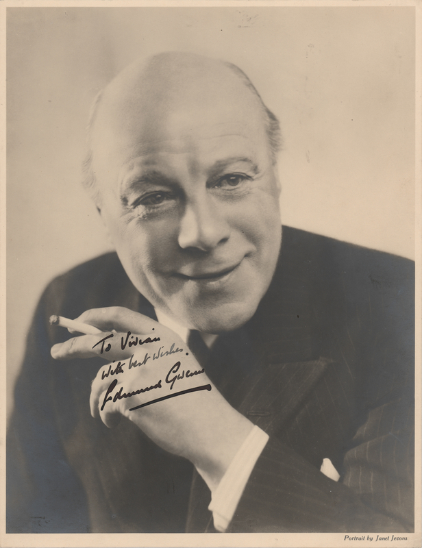 Lot 546 Edmund Gwenn Signed Photograph