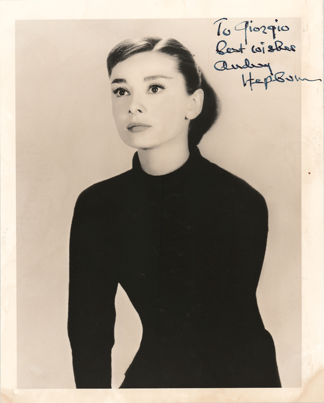 Lot 554 Audrey Hepburn Signed Photograph