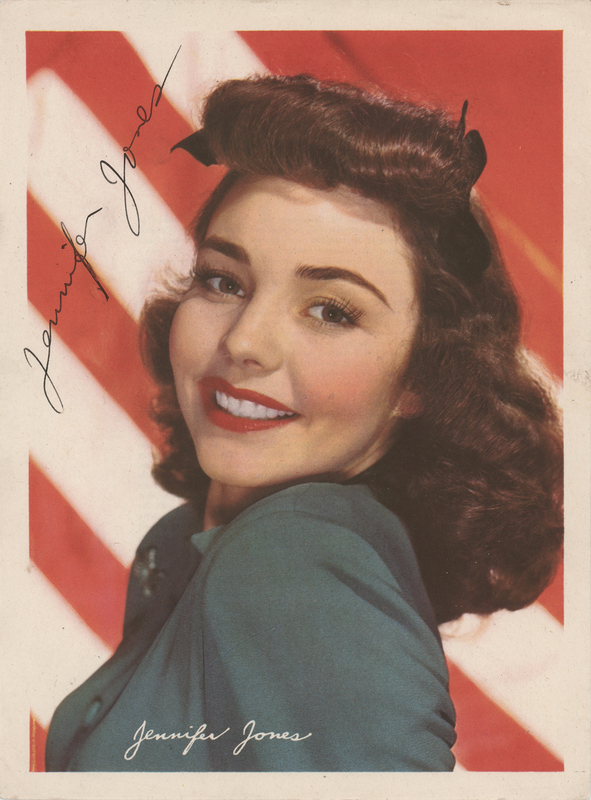 Lot 578 Jennifer Jones Signed Photograph