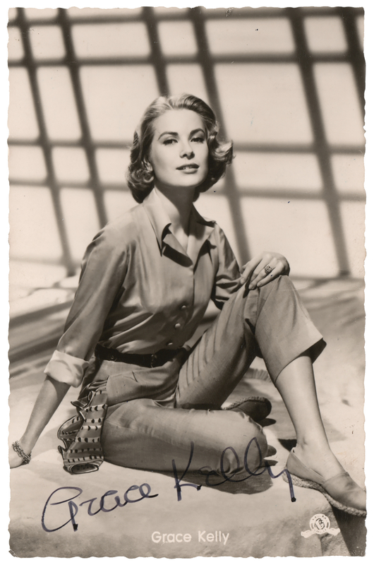 Lot 583 Grace Kelly Signed Photograph
