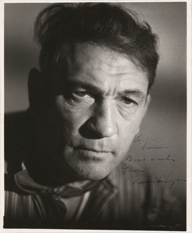 Lot 613 Victor McLaglen Signed Photograph