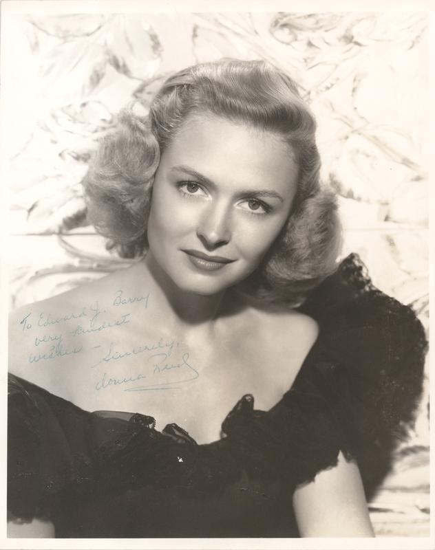 Lot 691 Donna Reed Signed Photograph
