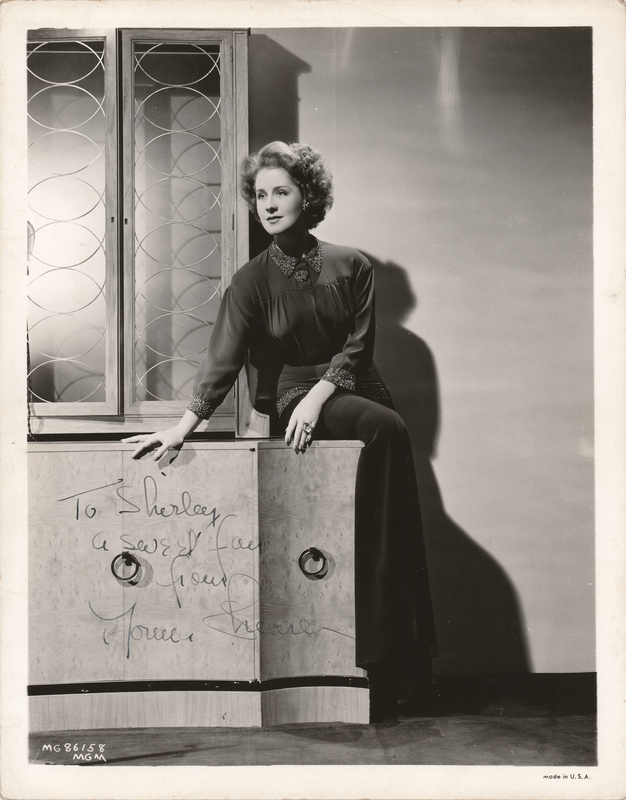 Lot 712 Norma Shearer Signed Photograph