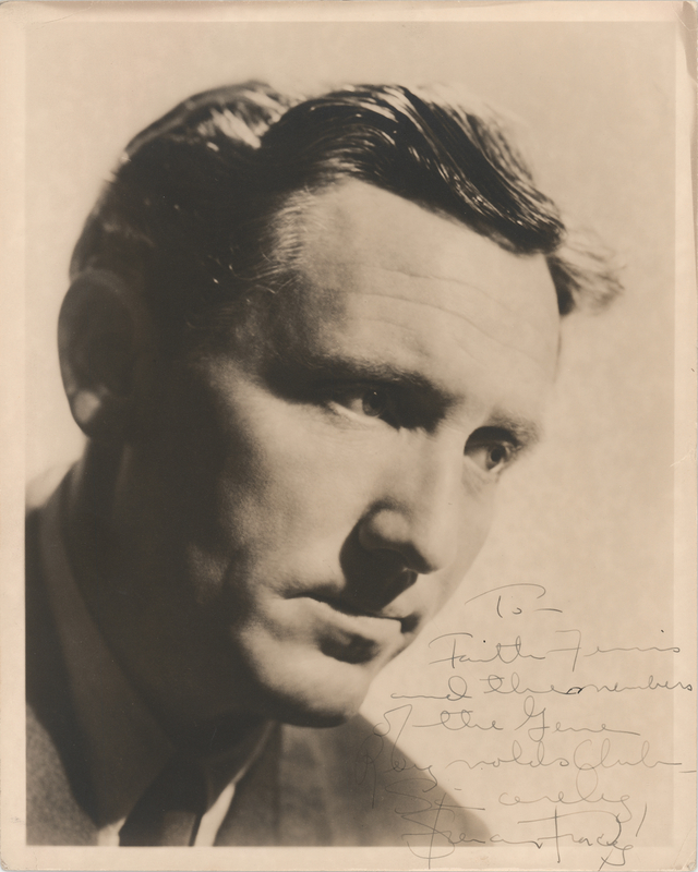Lot 728 Spencer Tracy Signed Photograph
