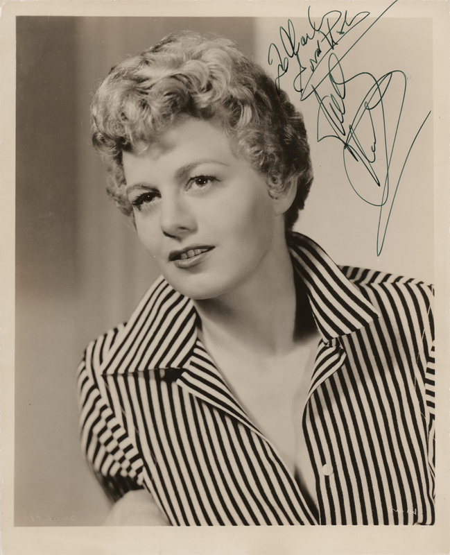 Lot 742 Shelley Winters Signed Photograph