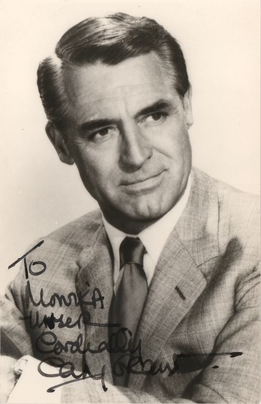 Lot 540 Cary Grant Signed Photograph