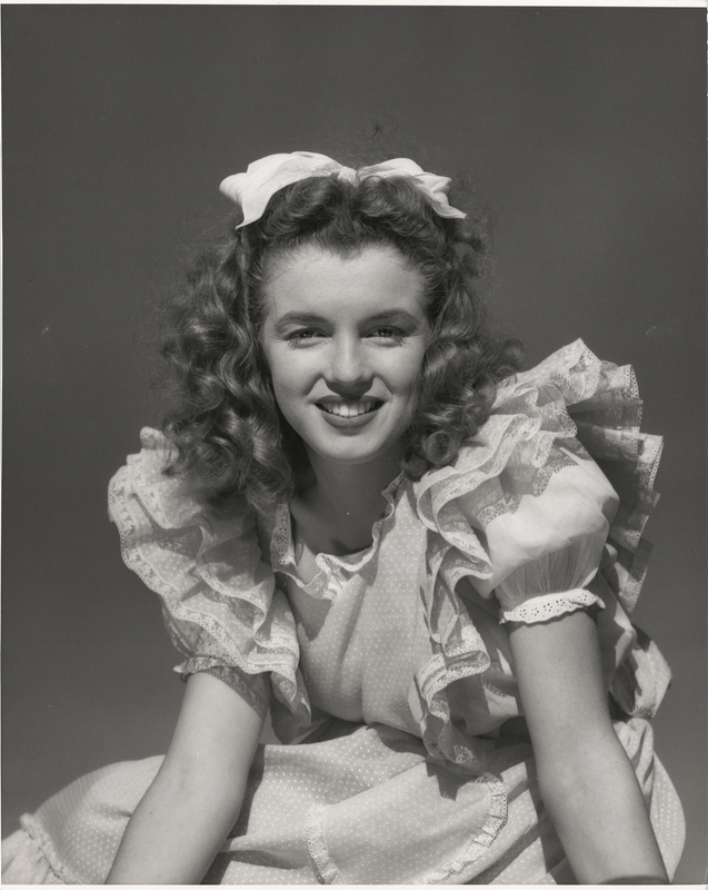 Lot 654 Marilyn Monroe Oversized Original Photograph by Andre de Dienes - PSA Type II