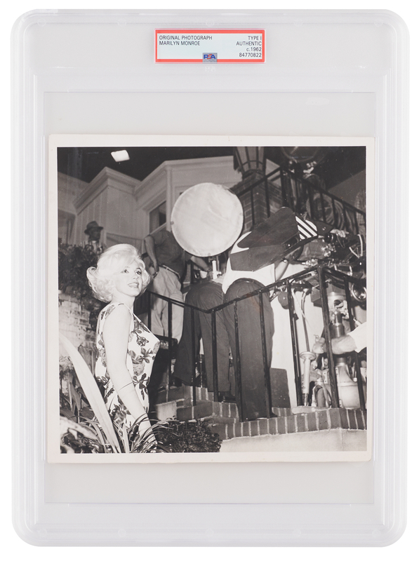 Lot 659 Marilyn Monroe Original Photograph - PSA Type I