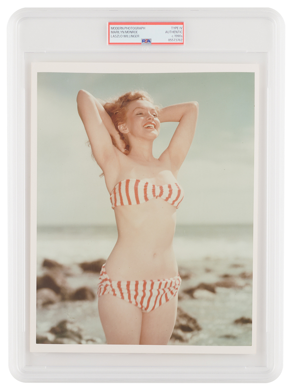 Lot 664 Marilyn Monroe Original Photograph - PSA Type IV