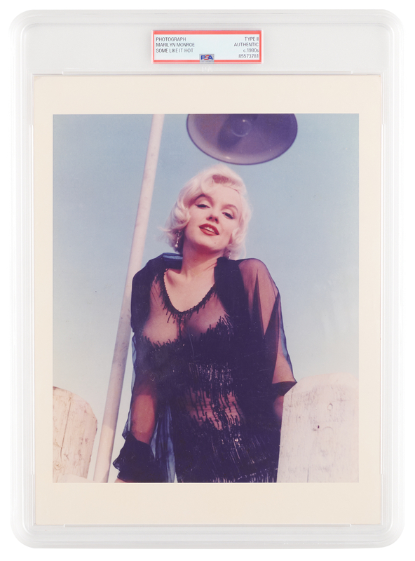 Lot 666 Marilyn Monroe Original Photograph - PSA Type II