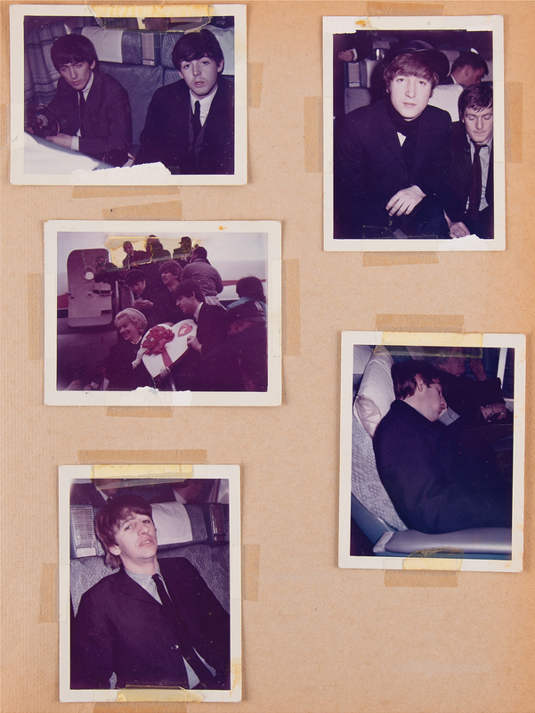 Lot 383 Beatles (5) Original Vintage Candid Photographs
