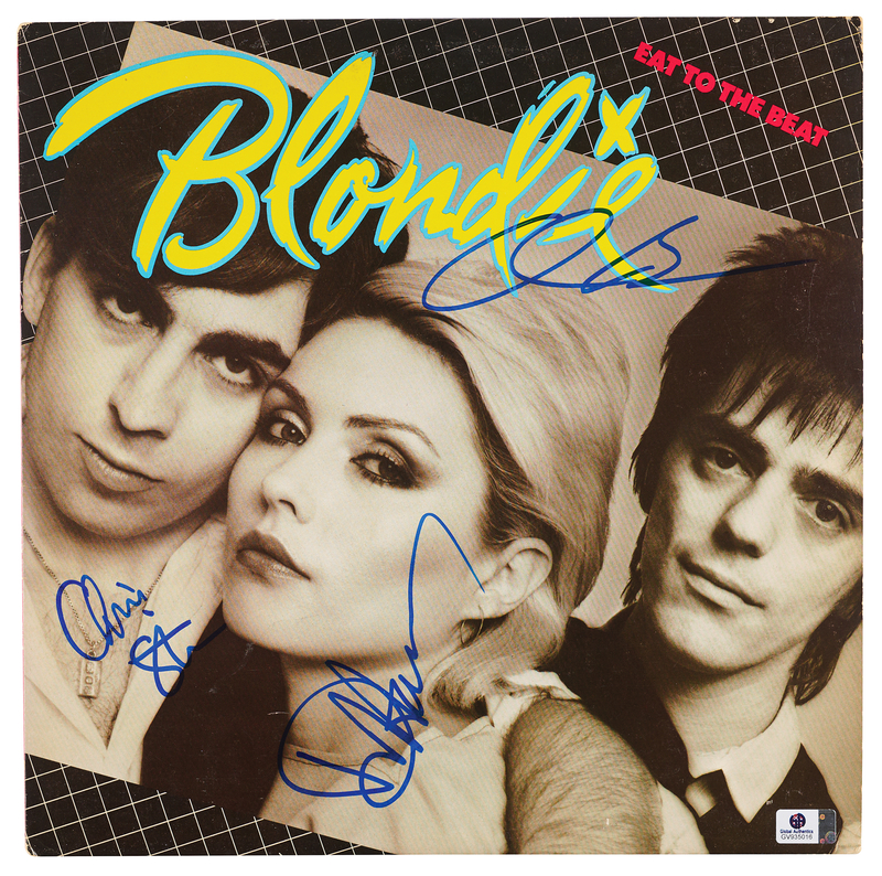 Lot 393 Blondie Signed Album - Eat the Beast