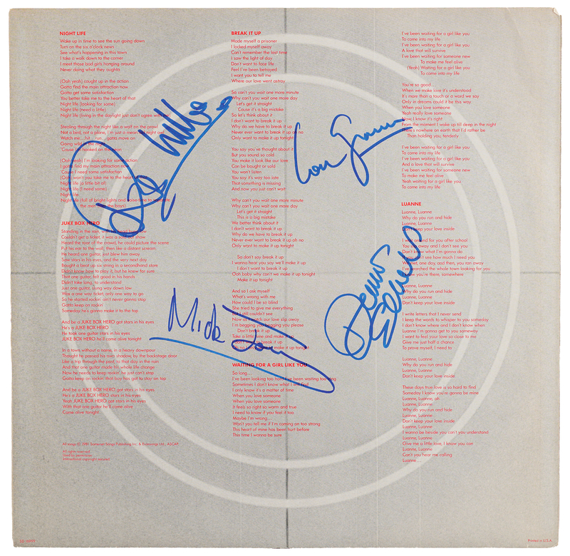 Lot 407 Foreigner Signed Album - 4