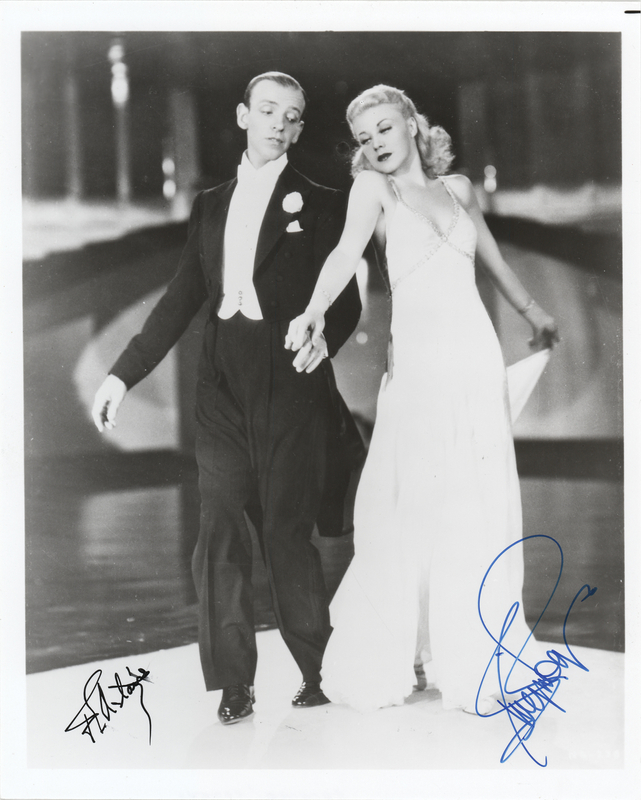 Lot 460 Fred Astaire and Ginger Rogers Signed Photograph