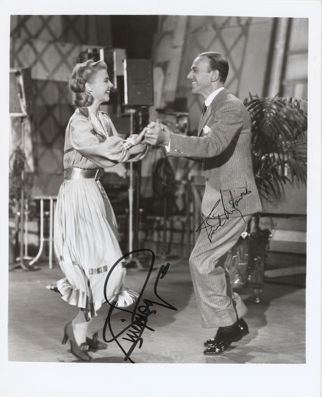Lot 461 Fred Astaire and Ginger Rogers Signed Photograph