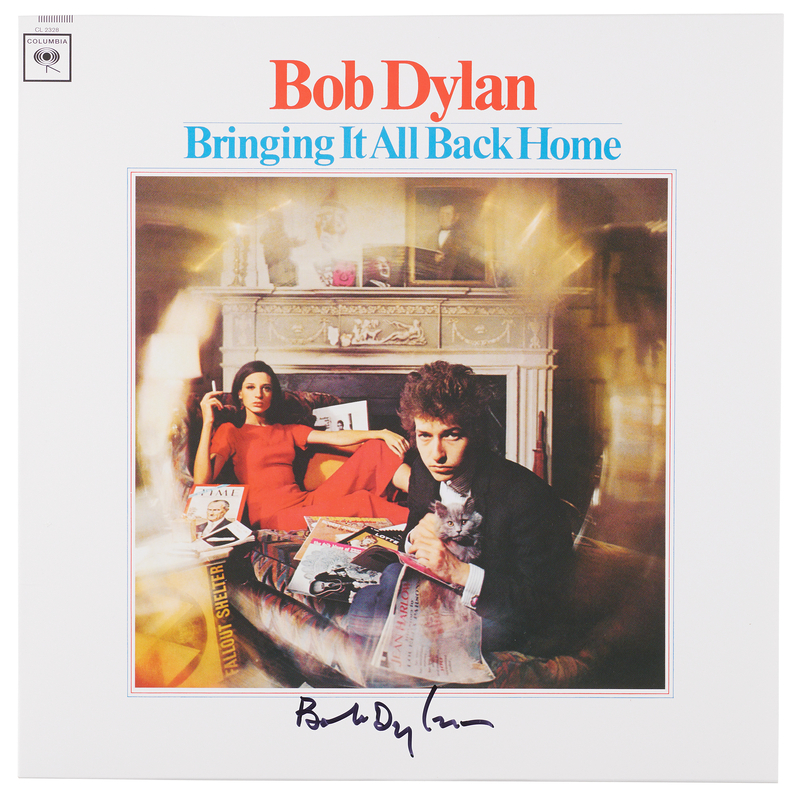 Lot 401 Bob Dylan Signed Album - Bringing It All Back Home