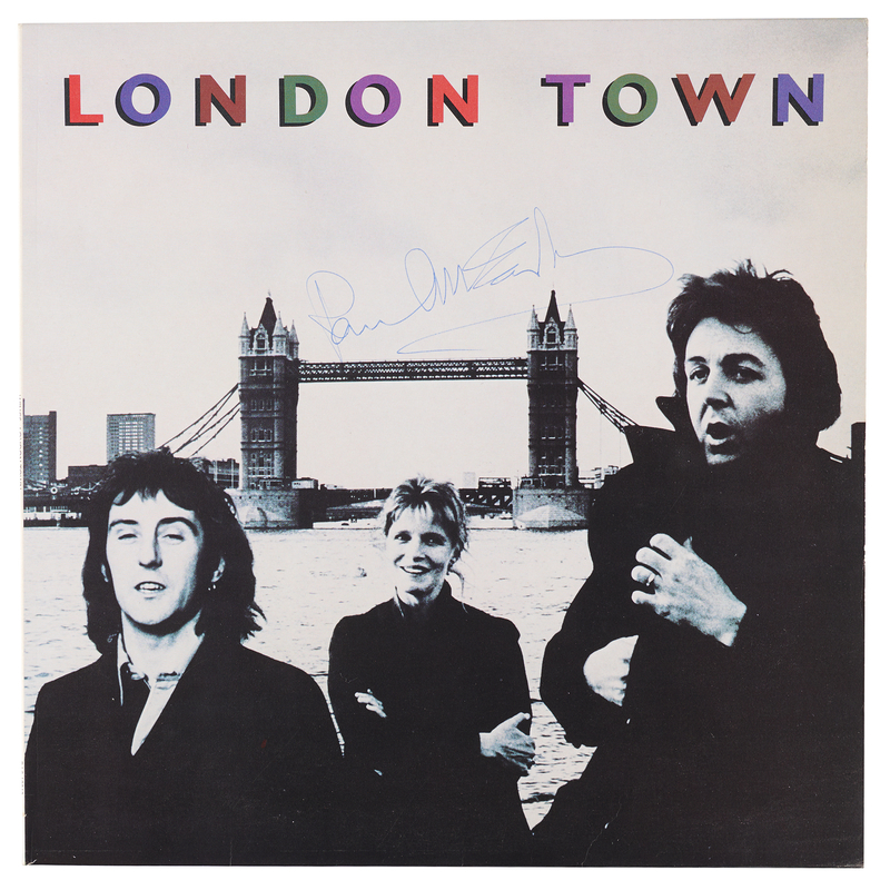 Lot 387 Beatles: Paul McCartney Signed Wings Album - London Town
