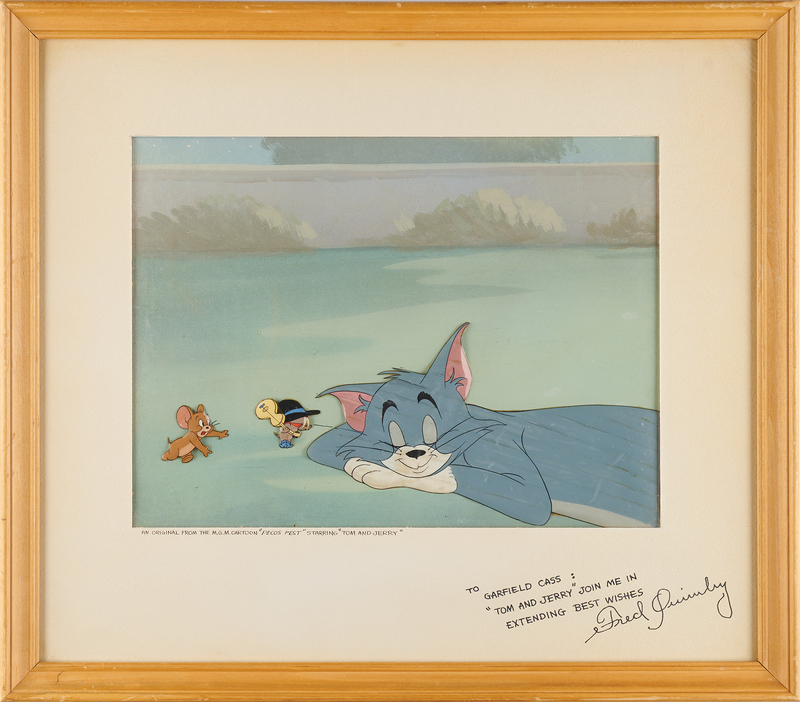 Lot 328 Tom and Jerry production cels from Pecos Pest