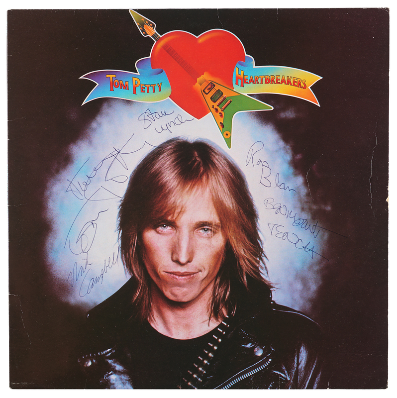 Lot 418 Tom Petty and the Heartbreakers Signed Album - Self-Titled Debut