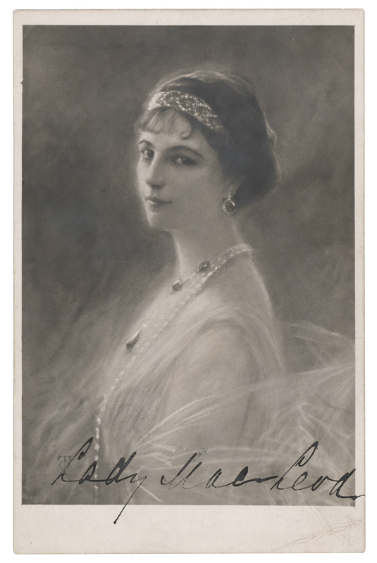 Lot 235 Mata Hari Signed Photograph as 