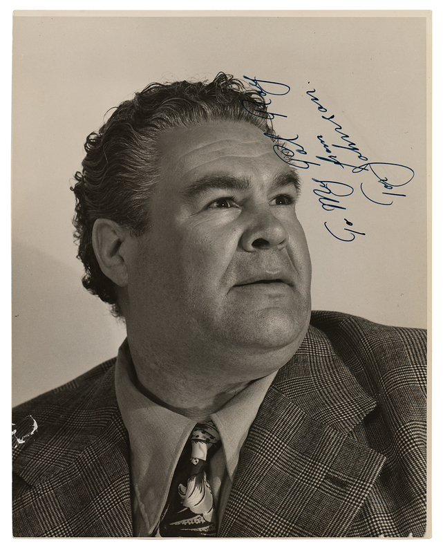 Lot 576 Tor Johnson Signed Photograph