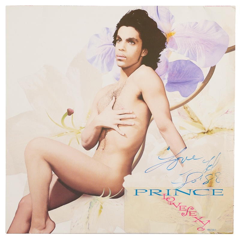 Lot 422 Prince Signed Album - Lovesexy