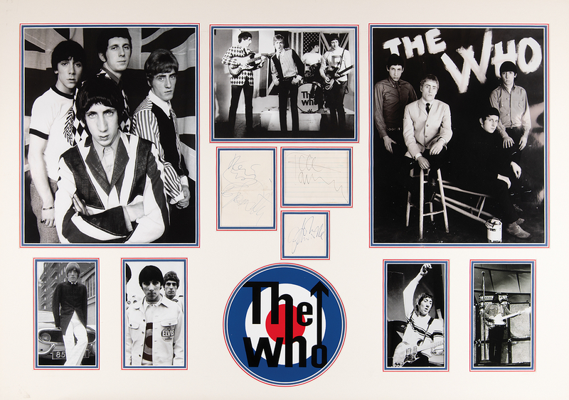 Lot 435 The Who Signature Display