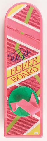 Lot #765 Michael J. Fox Signed Replica 'Back to the Future' Hover Board - Image 1
