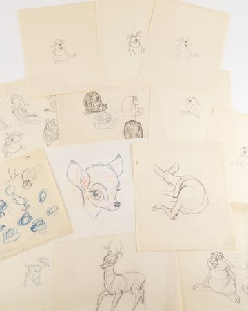 Lot #287 Archive of (18) concept and production
