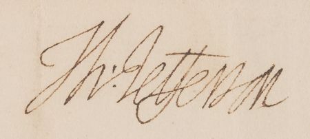 Lot #817 Thomas Jefferson Document Signed as Secretary of State, Granting a Pension to a Revolutionary War Officer 