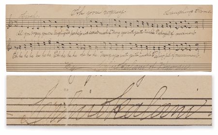 Lot #801 Queen Liliuokalani Autograph Musical