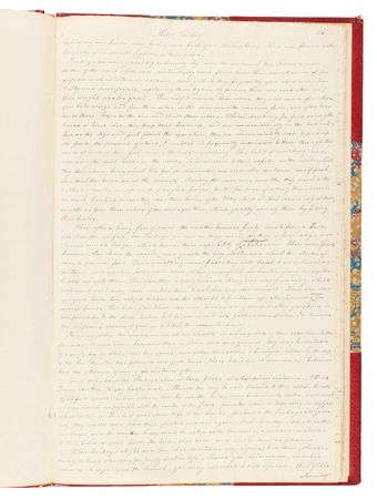 Lot #805 John J. Audubon Handwritten Draft of His 'Ornithological Biography' Entry on the Wild Turkey, the First Plate in The Birds of America - Image 10