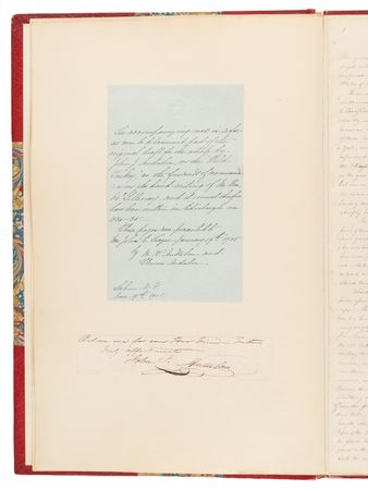 Lot #805 John J. Audubon Handwritten Draft of His 'Ornithological Biography' Entry on the Wild Turkey, the First Plate in The Birds of America - Image 2