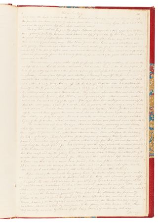 Lot #805 John J. Audubon Handwritten Draft of His 'Ornithological Biography' Entry on the Wild Turkey, the First Plate in The Birds of America - Image 8