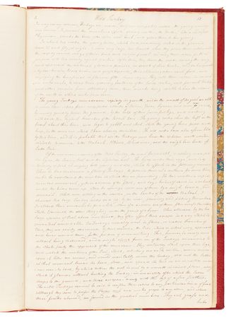 Lot #805 John J. Audubon Handwritten Draft of His 'Ornithological Biography' Entry on the Wild Turkey, the First Plate in The Birds of America - Image 9